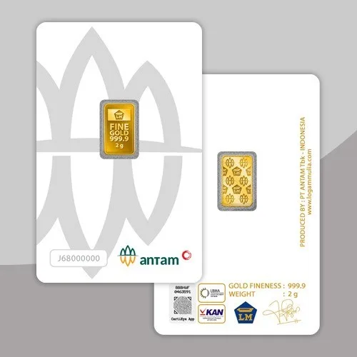 Emas Antam CertiCard 2gr