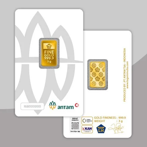 Emas Antam CertiCard 3gr