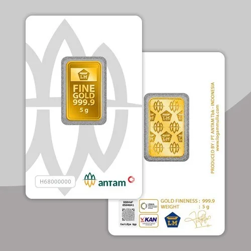 Emas Antam CertiCard 5gr