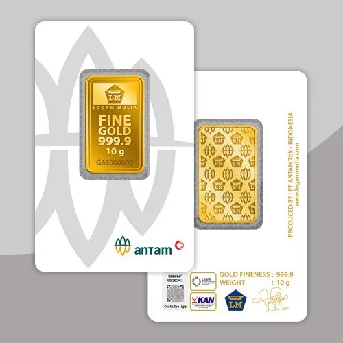 Emas Antam CertiCard 10gr