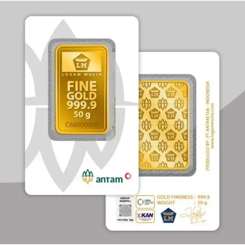 Emas Antam CertiCard 50gr